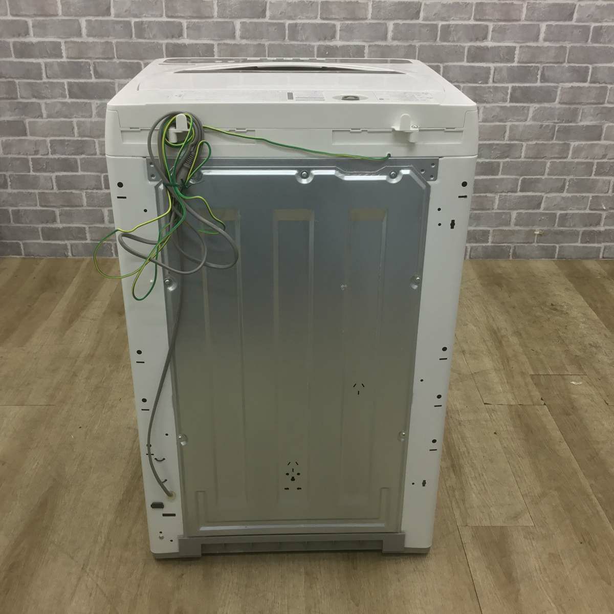 シャープ 洗濯機 4.5kg 縦型 ホワイト ES-GE4B 2018年製