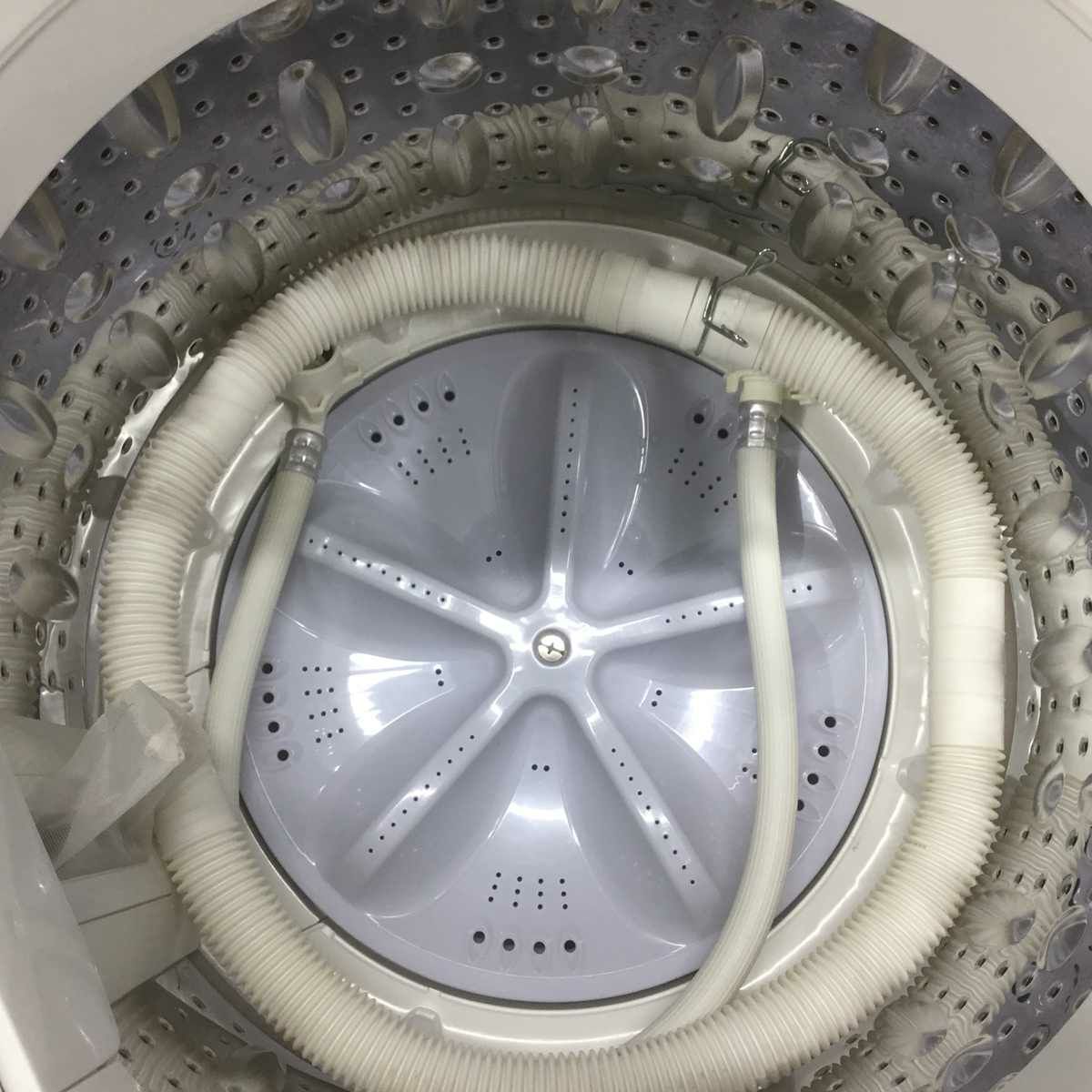 シャープ 洗濯機 4.5kg 縦型 ホワイト ES-GE4C 2019年製