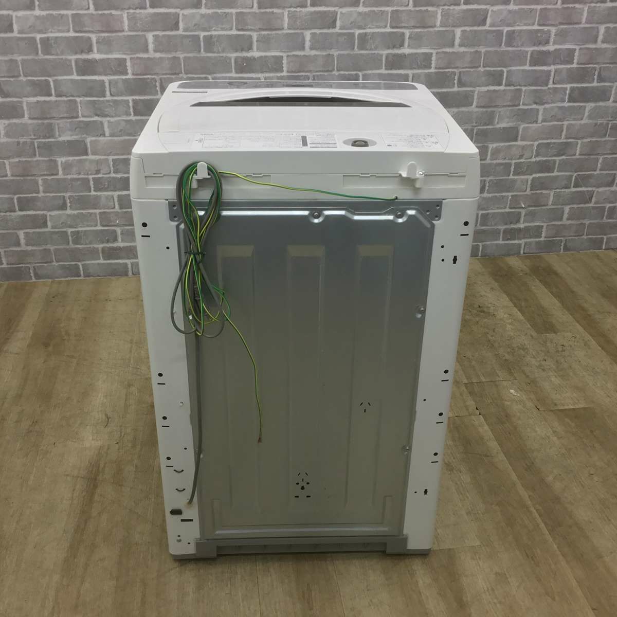 シャープ 洗濯機 4.5kg 縦型 ホワイト ES-GE4C 2019年製