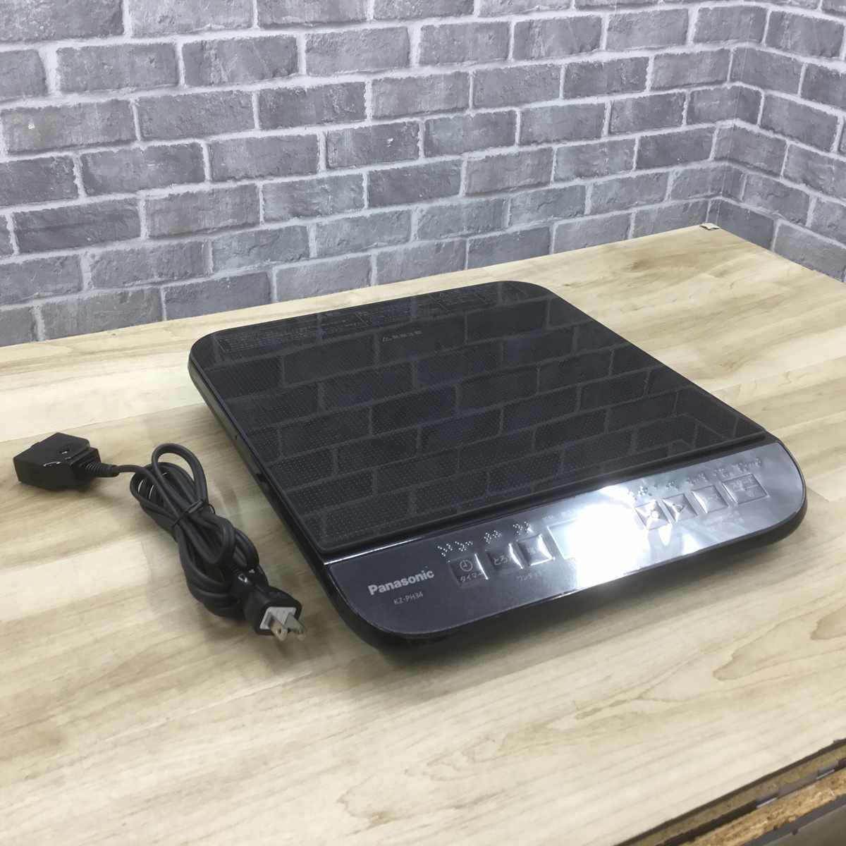 【新古品】 パナソニック 卓上IHクッキングヒーター ブラック KZ-PH34-K 2025年製