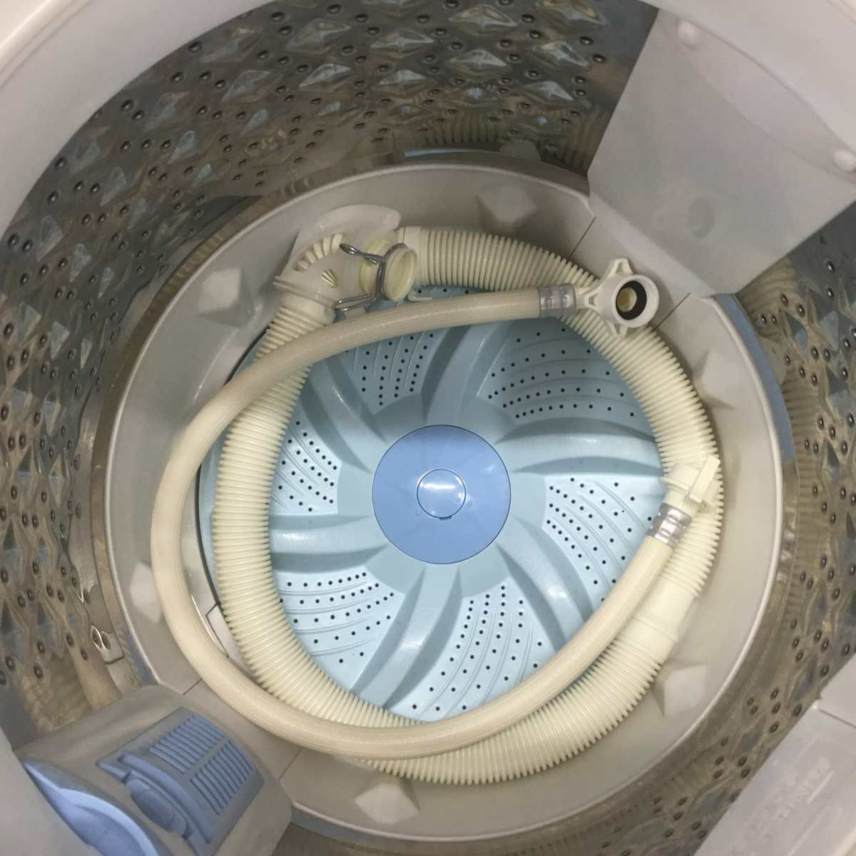 東芝 洗濯機 5.0kg 縦型 ホワイト AW-5G5(W) 2017年製