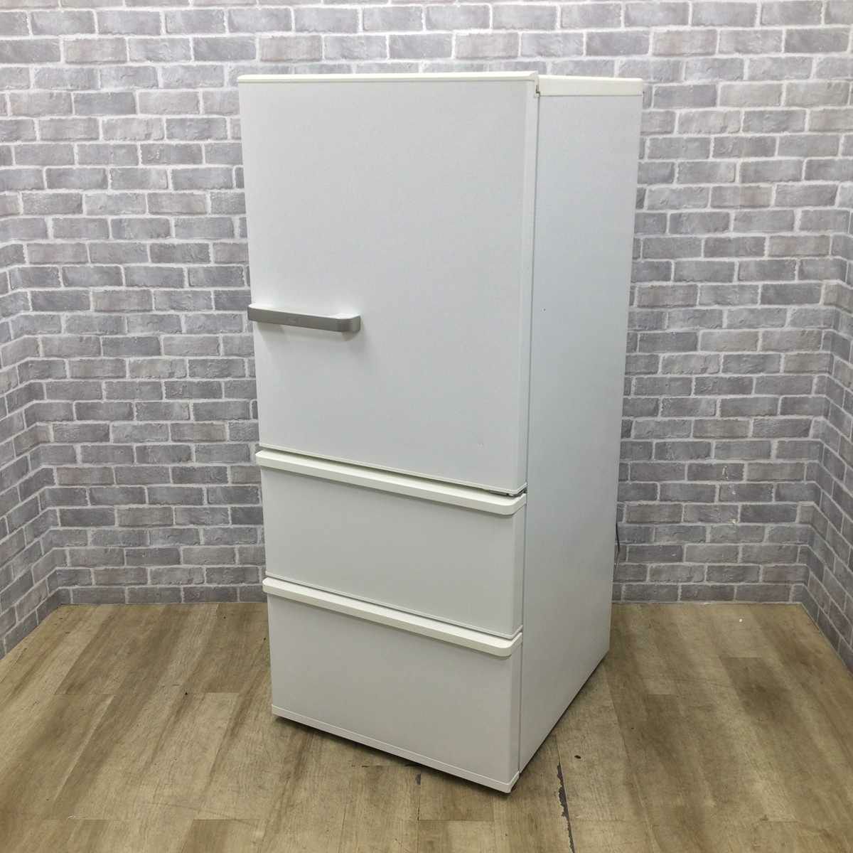 アクア 冷蔵庫 3ドア 272L 右開き ホワイト AQR-27J(W) 2020年製