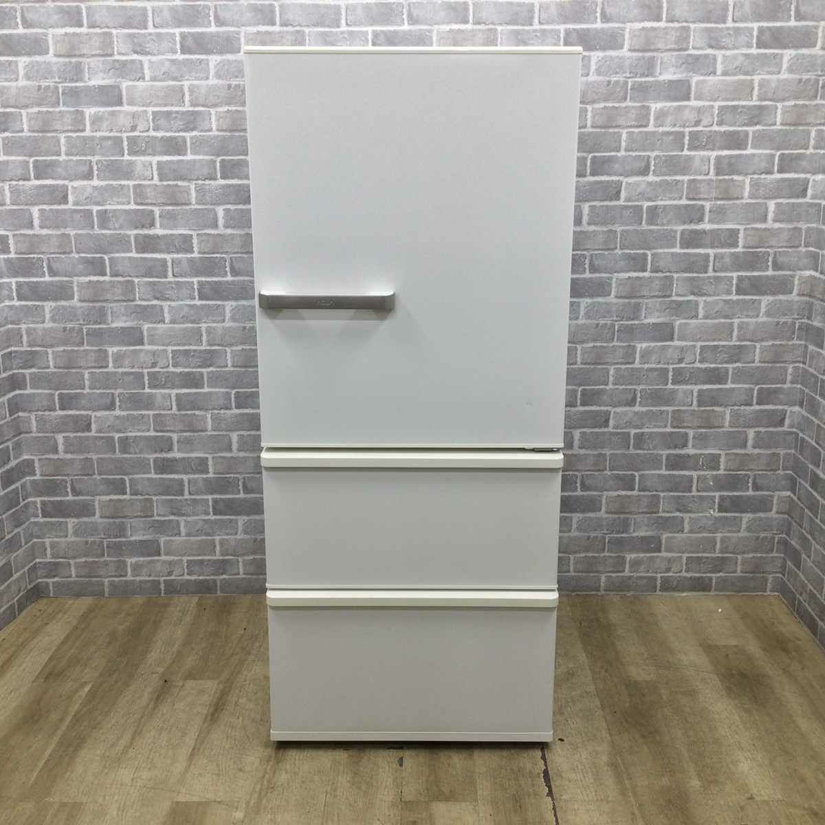 アクア 冷蔵庫 3ドア 272L 右開き ホワイト AQR-27J(W) 2020年製