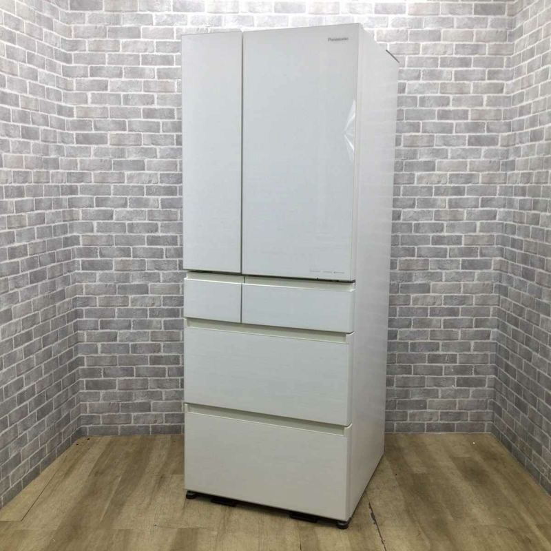 パナソニック 冷蔵庫 6ドア 600L フレンチドア ホワイト NR-F606HPX-W 2020年製