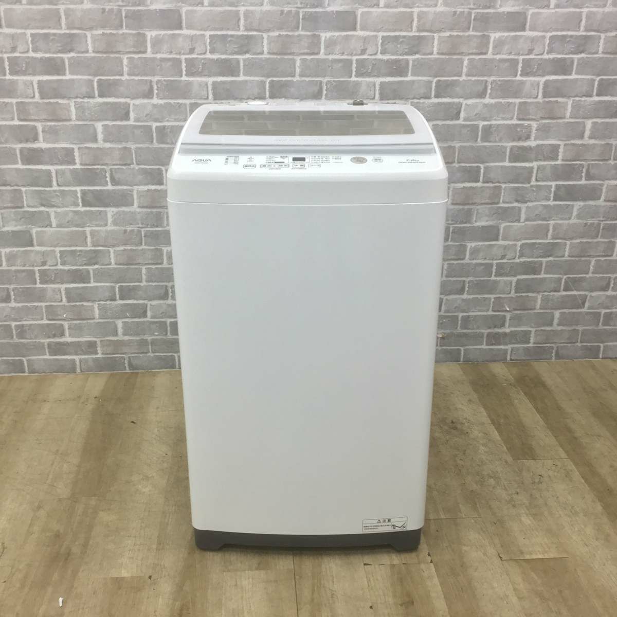 アクア 洗濯機 7.0kg 縦型 ホワイト AQW-V7M-W 2022年製