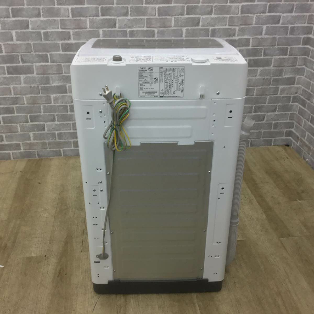 アクア 洗濯機 7.0kg 縦型 ホワイト AQW-V7M-W 2022年製