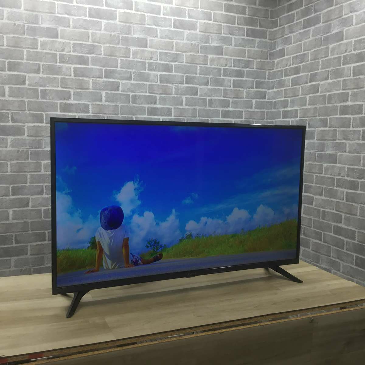 ヤマゼン テレビ 40インチ ブラック QRT-40W2K 2019年製