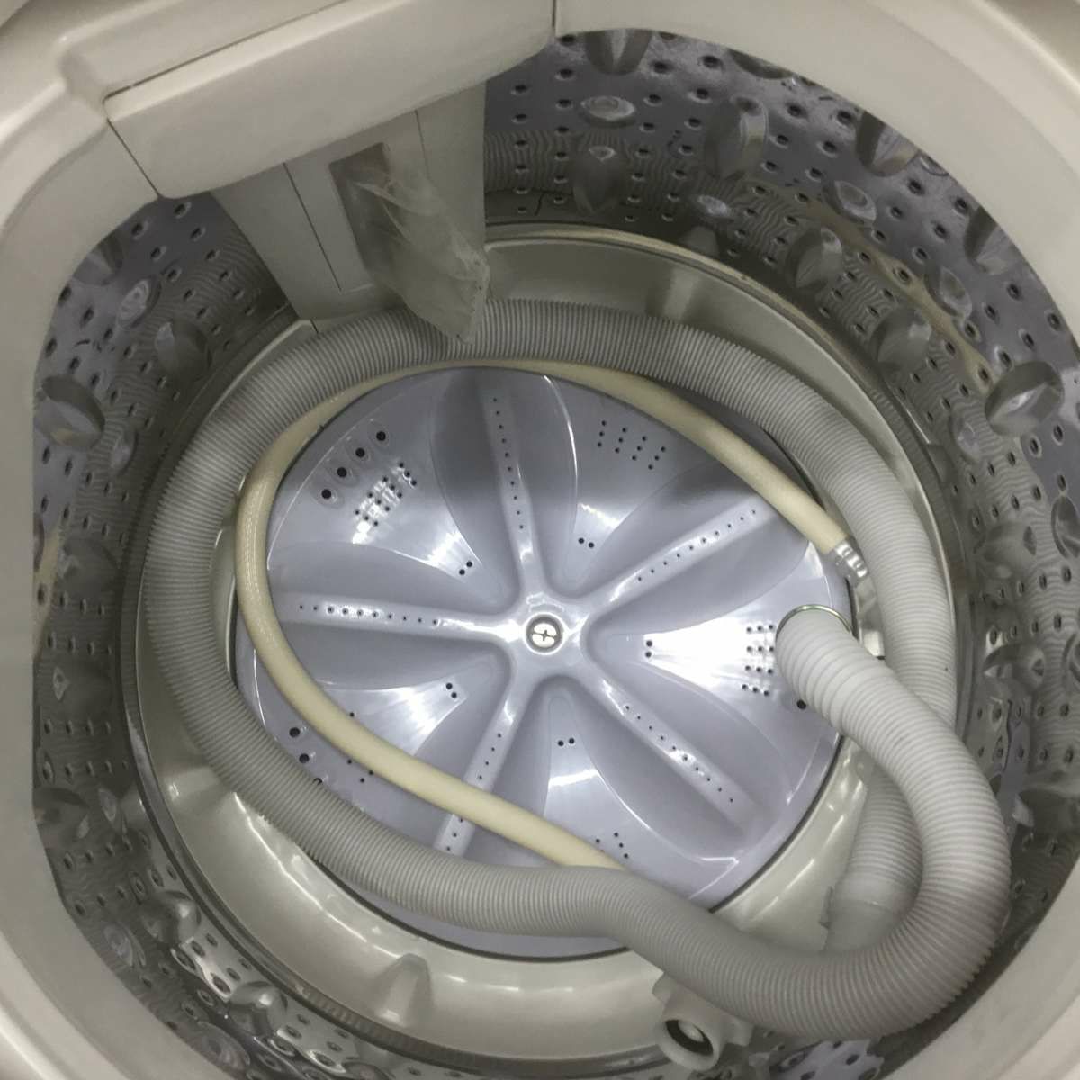 シャープ 洗濯機 4.5kg 縦型 ホワイト ES-GE4B 2018年製