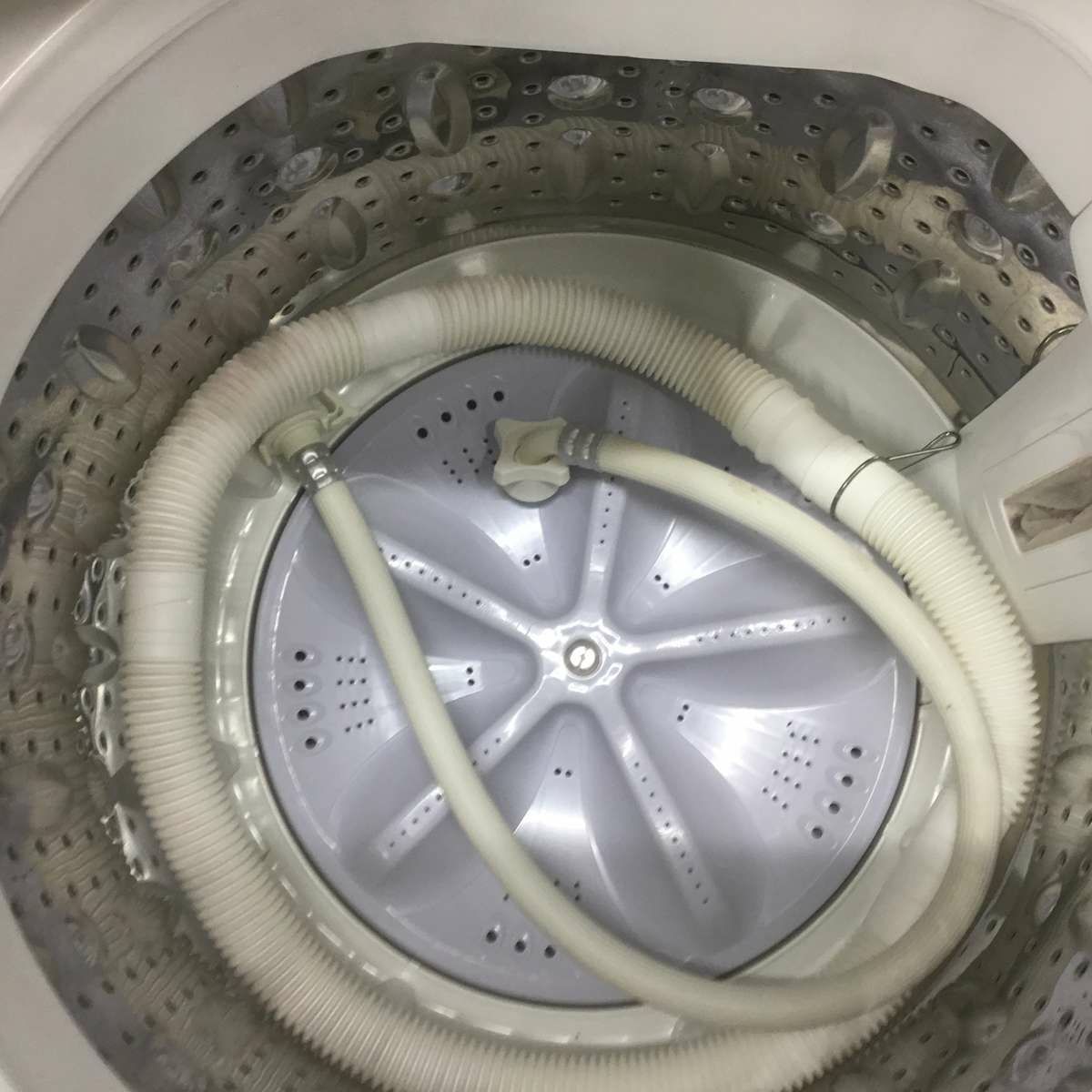 シャープ 洗濯機 4.5kg 縦型 ホワイト ES-G45RC 2016年製