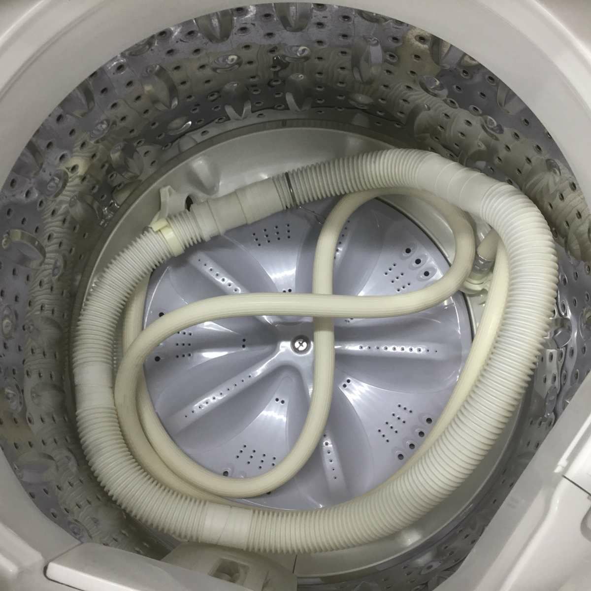 シャープ 洗濯機 4.5kg 縦型 ホワイト ES-GE45R 2016年製