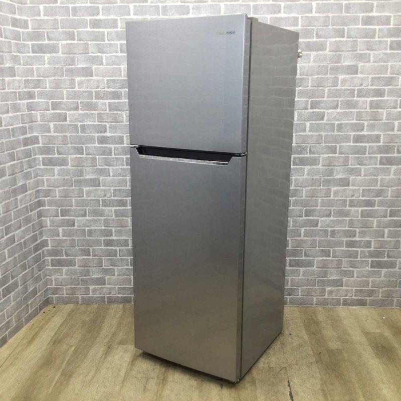 ハイセンス 冷蔵庫 2ドア 236L 右開き シルバー HR-B2302 2019年製