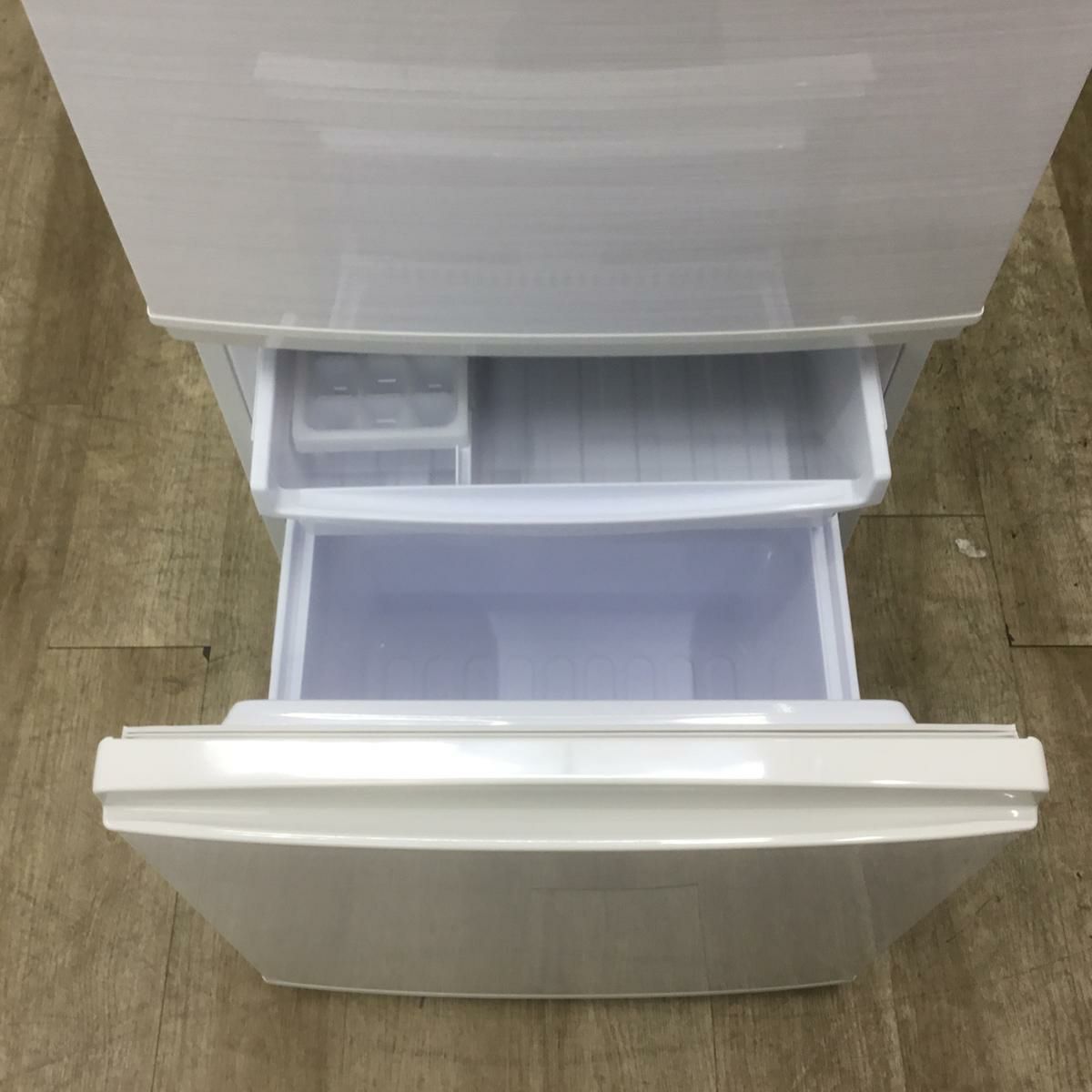 シャープ 冷蔵庫 2ドア 137L つけかえどっちもドア ホワイト SJ-D14F-W 2020年製