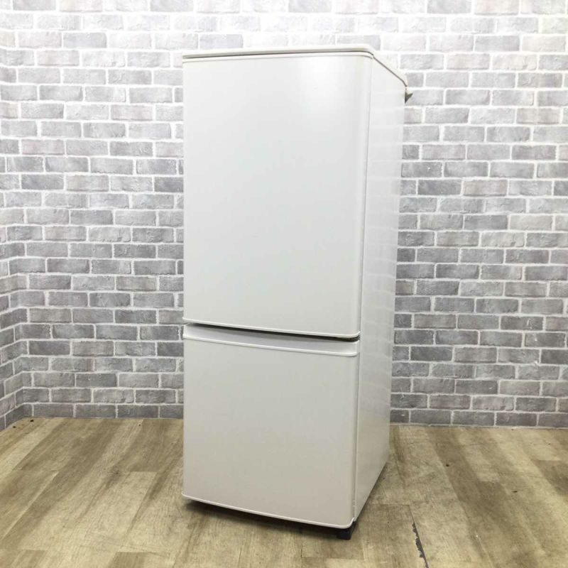 三菱電機 冷蔵庫 2ドア 146L 右開き MR-P15G-W 2022年製