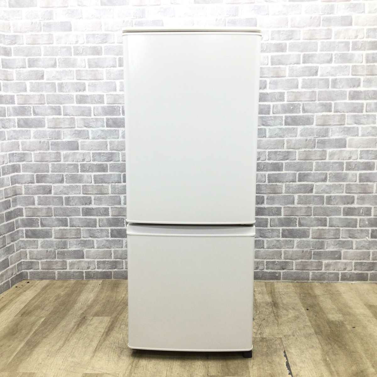 三菱電機 冷蔵庫 2ドア 146L 右開き MR-P15G-W 2022年製