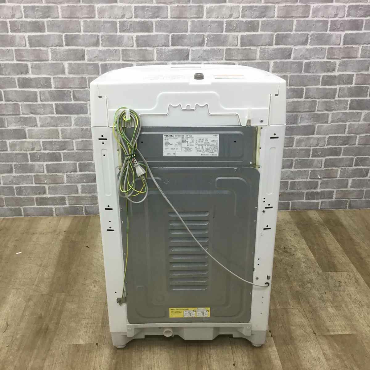 東芝 洗濯機 4.2kg 縦型 ホワイト AW-4S2 2015年製