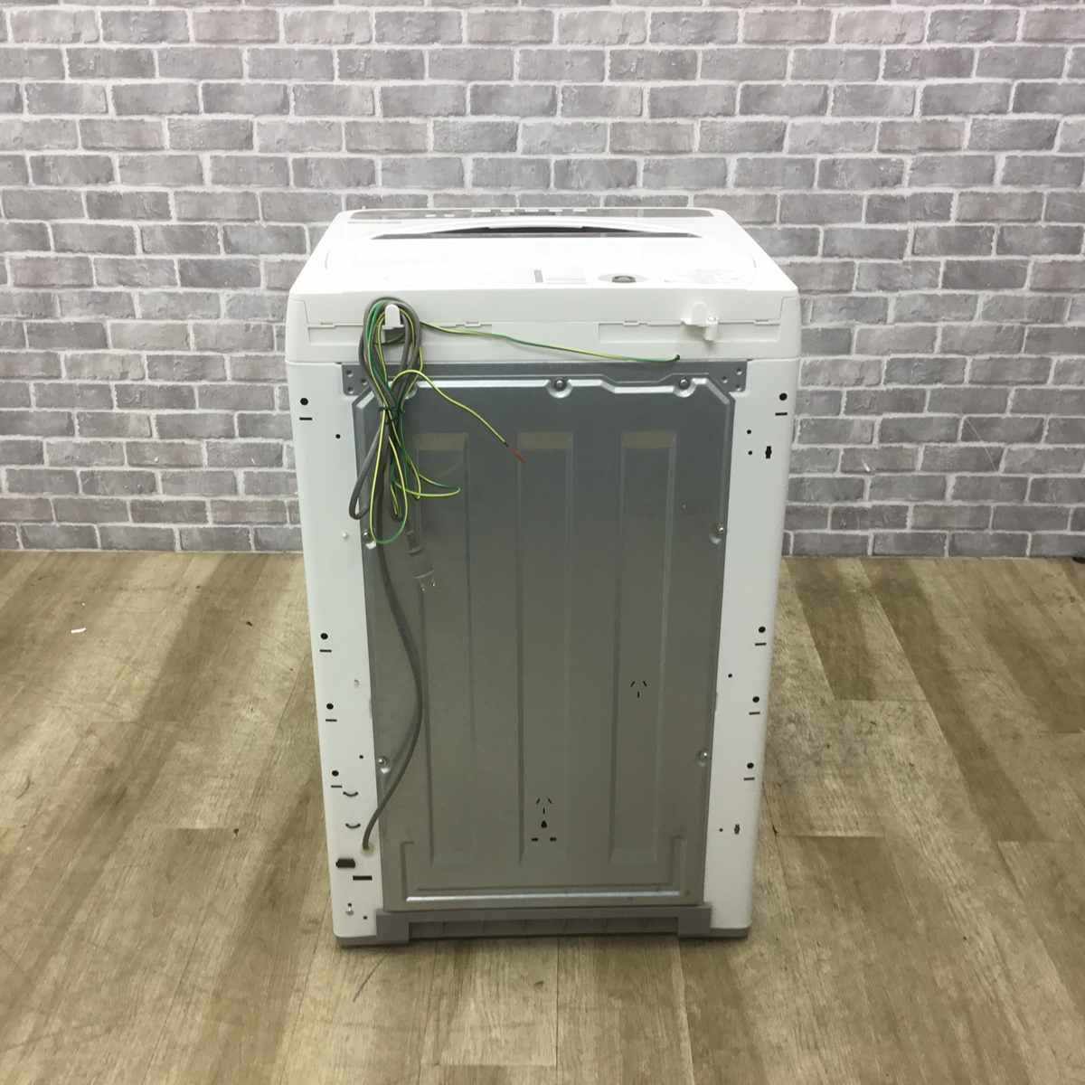 シャープ 洗濯機 4.5kg 縦型 ホワイト ES-GE4B 2018年製