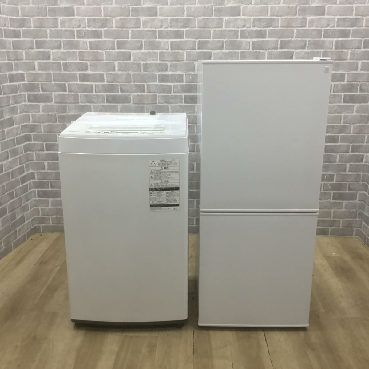 家電セット 2点セット ニトリ 冷蔵庫 106L 東芝 洗濯機 4.5kg