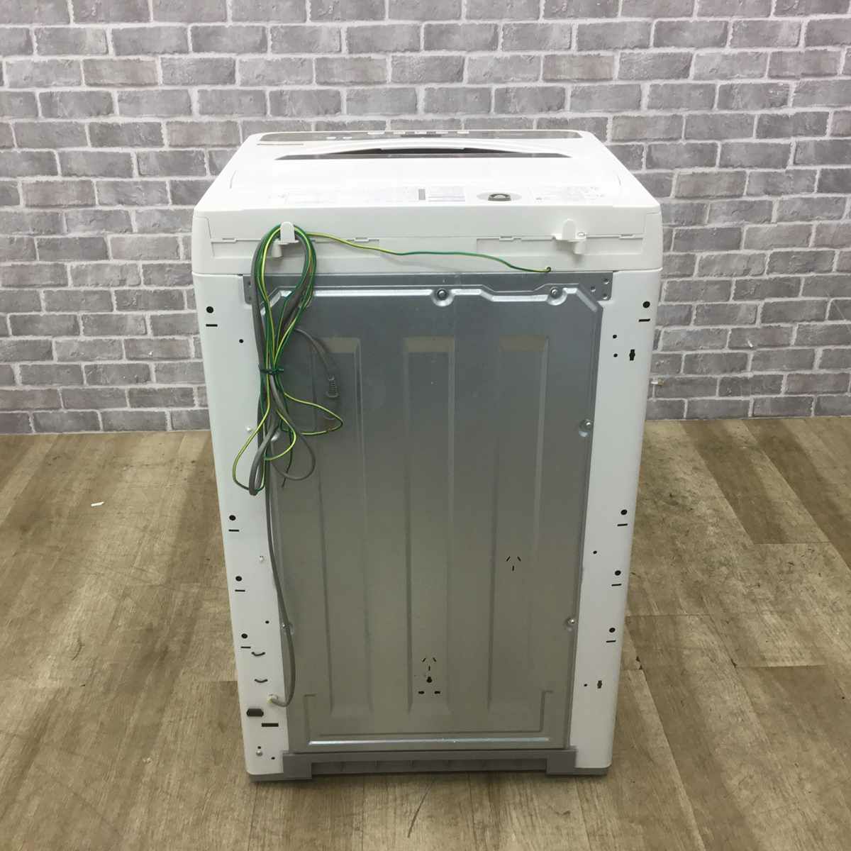 シャープ 洗濯機 4.5kg 縦型 ホワイト ES-GE4B 2018年製