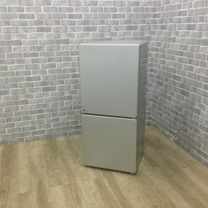 ユーイング 冷蔵庫 2ドア 110L 右開き シルバー UR-J110H 2016年製