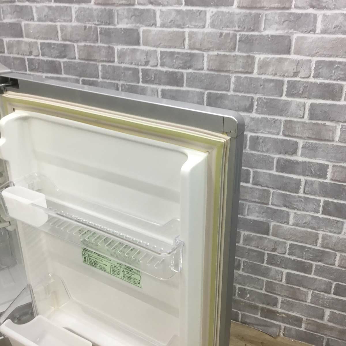 ユーイング 冷蔵庫 2ドア 110L 右開き シルバー UR-J110H 2016年製