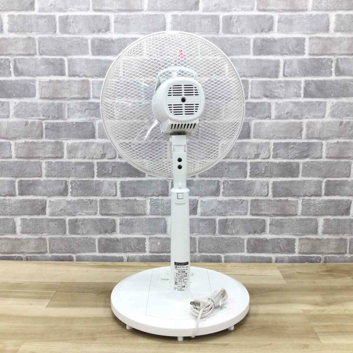 ヤマゼン リビング扇風機 30cm ホワイト YLT-AK305(W) 2019年製