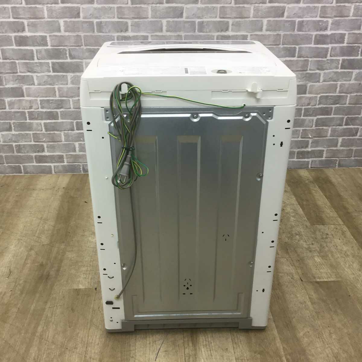 シャープ 洗濯機 4.5kg 縦型 ホワイト ES-GE4C 2019年製
