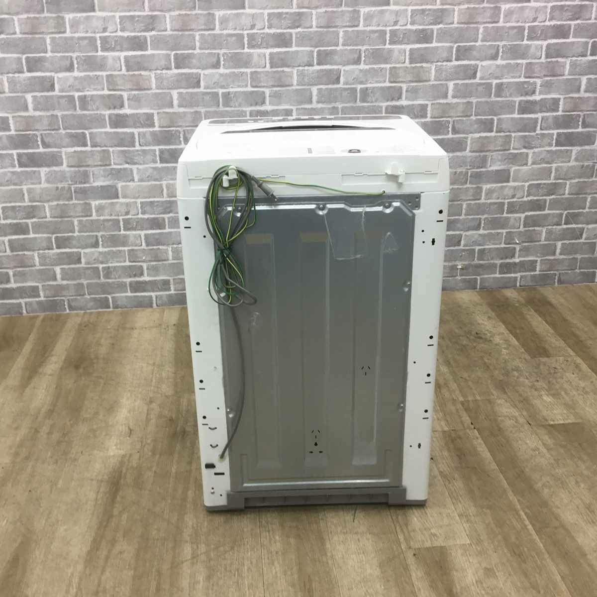 シャープ 洗濯機 4.5kg 縦型 ホワイト ES-GE4B-C 2018年製