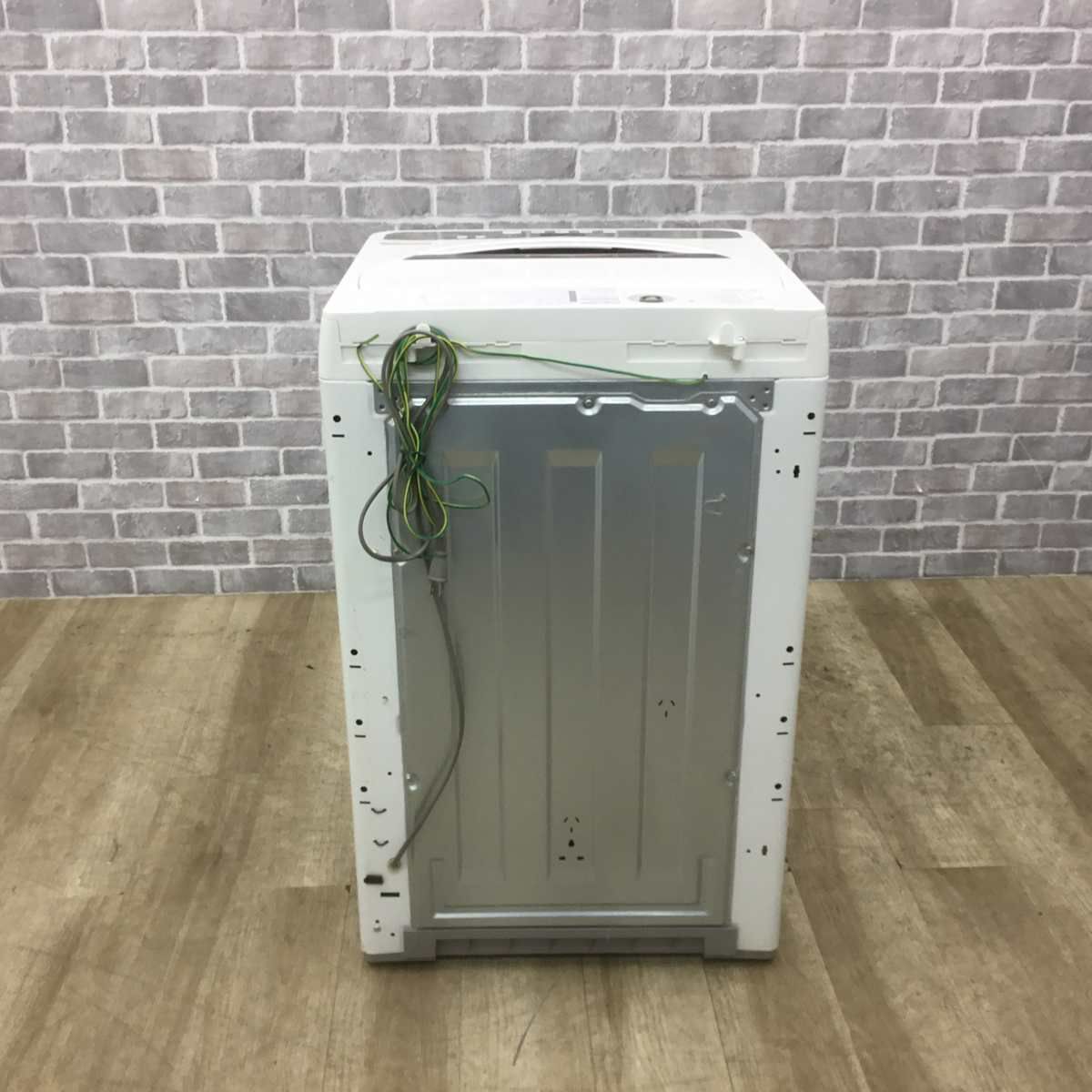 シャープ 洗濯機 4.5kg 縦型 ホワイト ES-GE4B-C 2018年製