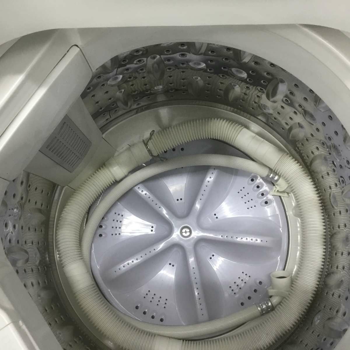 シャープ 洗濯機 4.5kg 縦型 ホワイト ES-GE4B-C 2018年製