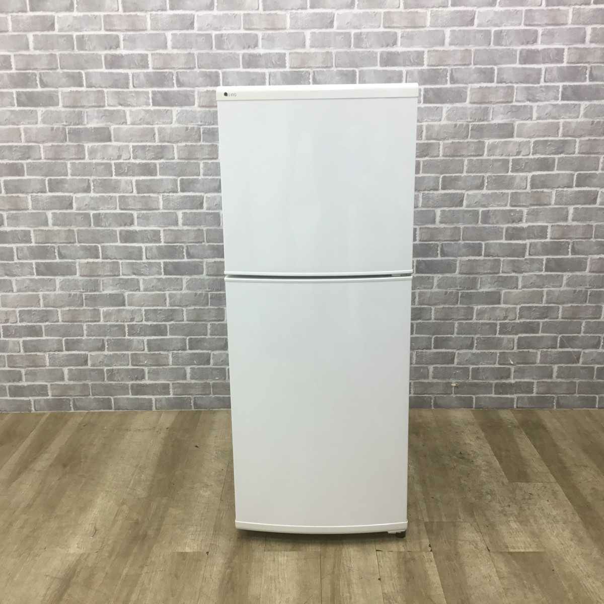 ユーイング 冷蔵庫 2ドア 140L 右開き ホワイト UR-F140J-W 2017年製