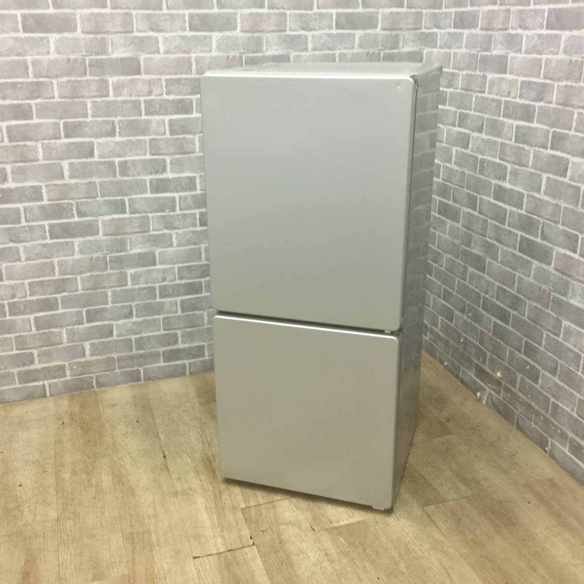 ユーイング 冷蔵庫 2ドア 110L 右開き シルバー UR-J110H 2016年製