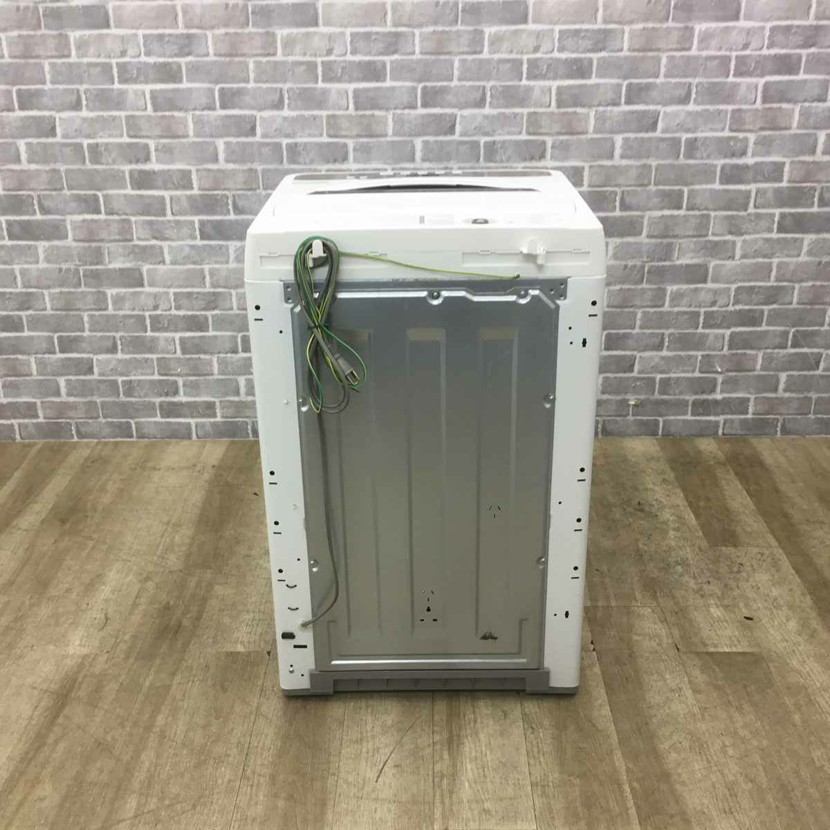 シャープ 洗濯機 4.5kg 縦型 ホワイト ES-GE4B-C 2018年製