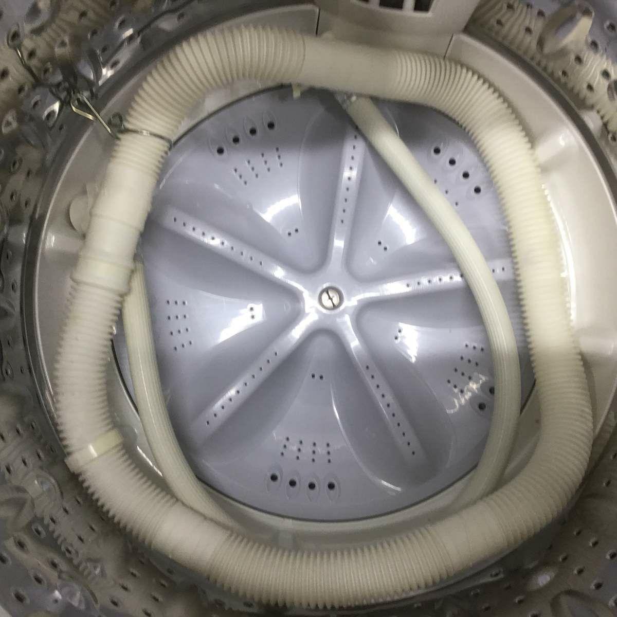 シャープ 洗濯機 4.5kg 縦型 ホワイト ES-GE4C-T 2019年製