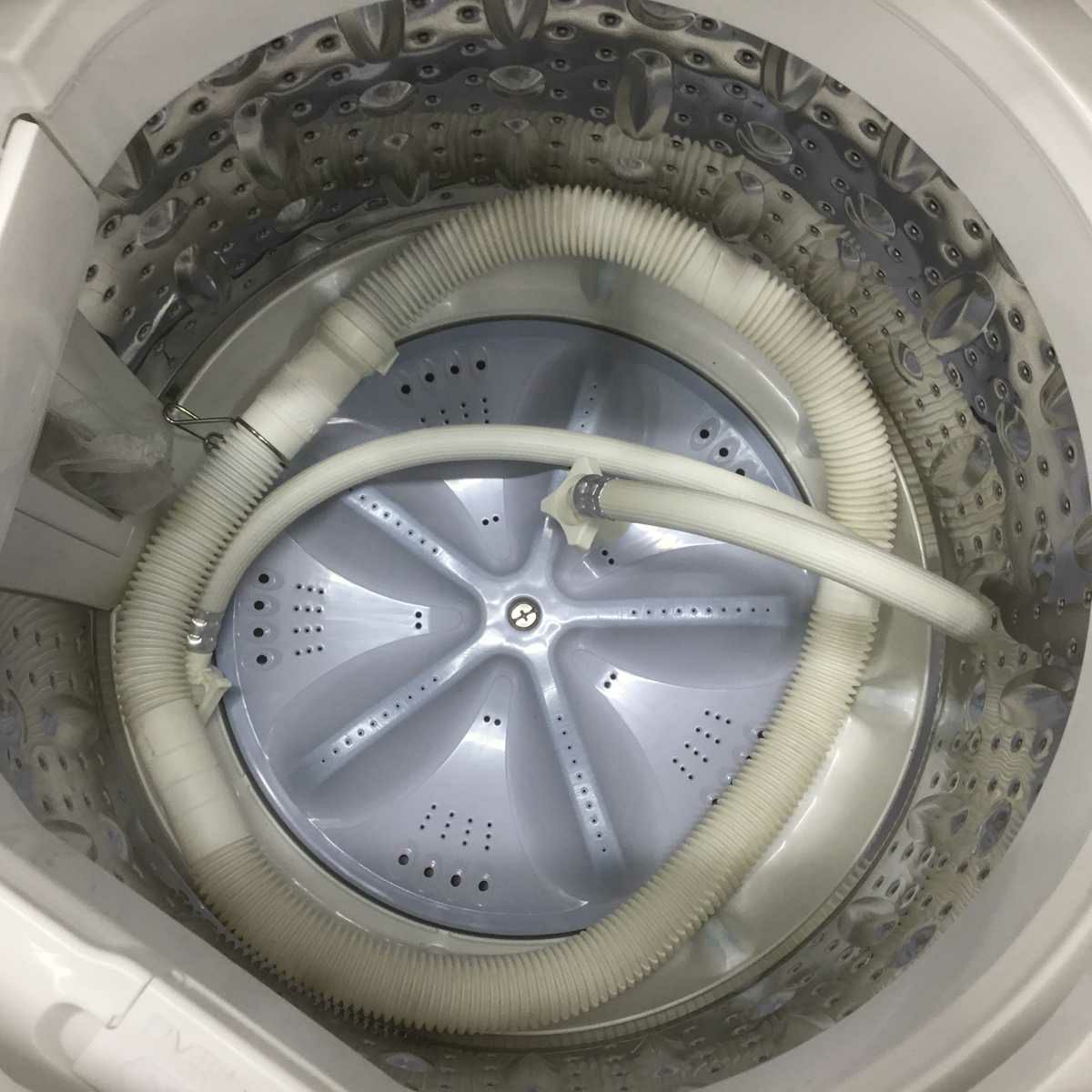 シャープ 洗濯機 4.5kg 縦型 ホワイト ES-GE4C-T 2019年製