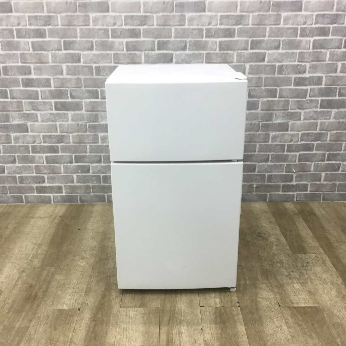 マクスゼン 2ドア冷蔵庫 JR087ML01WH 87L 2021年製 MAXZEN（マクスゼン） 冷蔵庫 87L 一人暮らし 収納 小型 2ドア