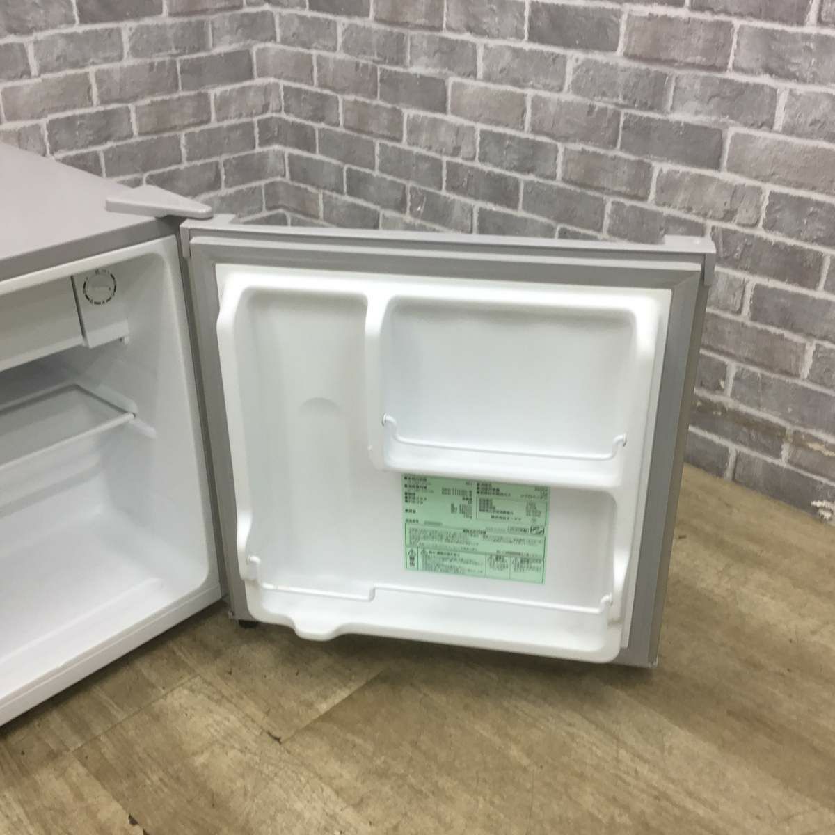 アイリスオーヤマ 冷蔵庫 1ドア 46L 右開き シルバー PRC-B051D-S 2020年製