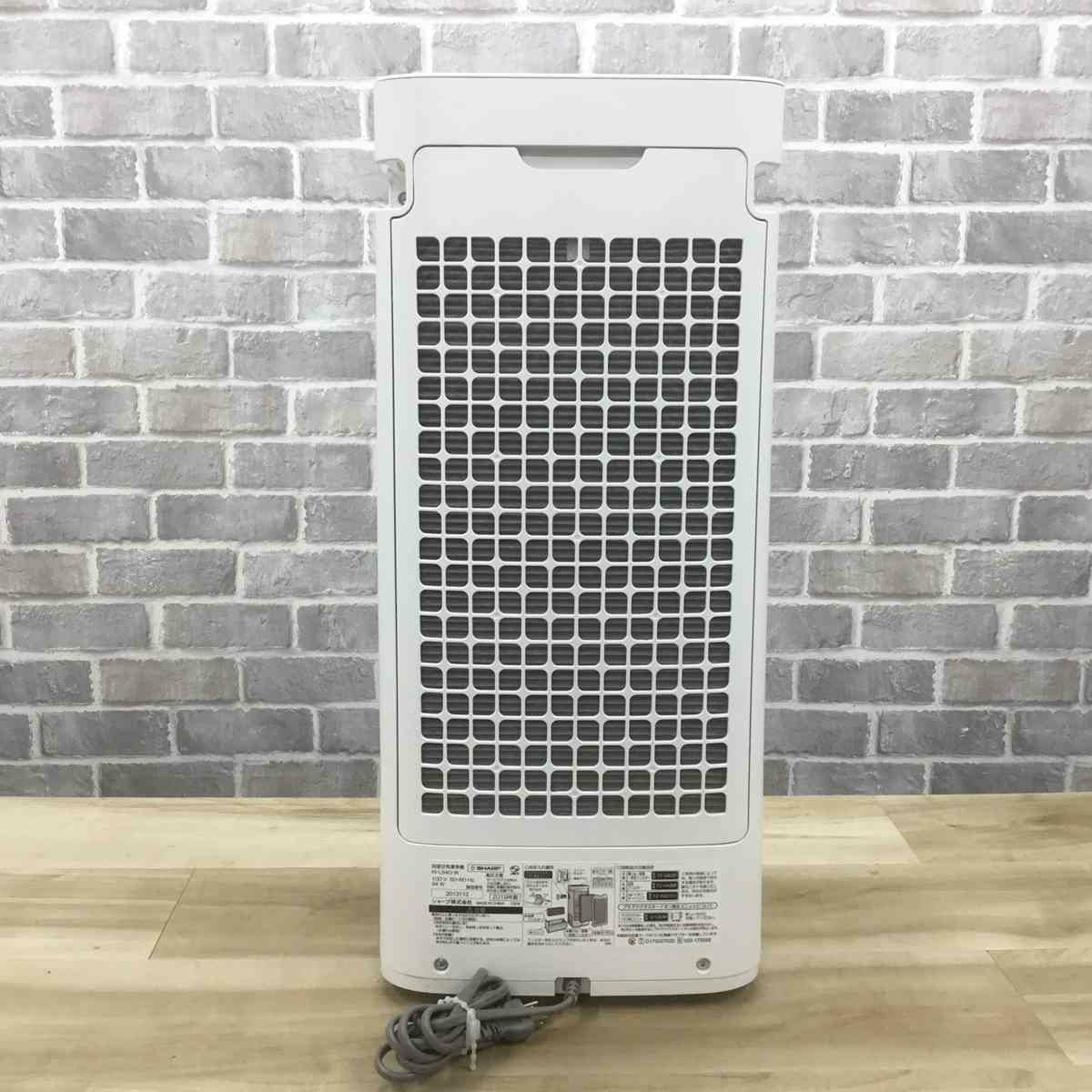 シャープ 加湿空気清浄機 18畳 PM2.5対応 プラズマクラスター25000 ホワイト KI-LS40-W 2019年製