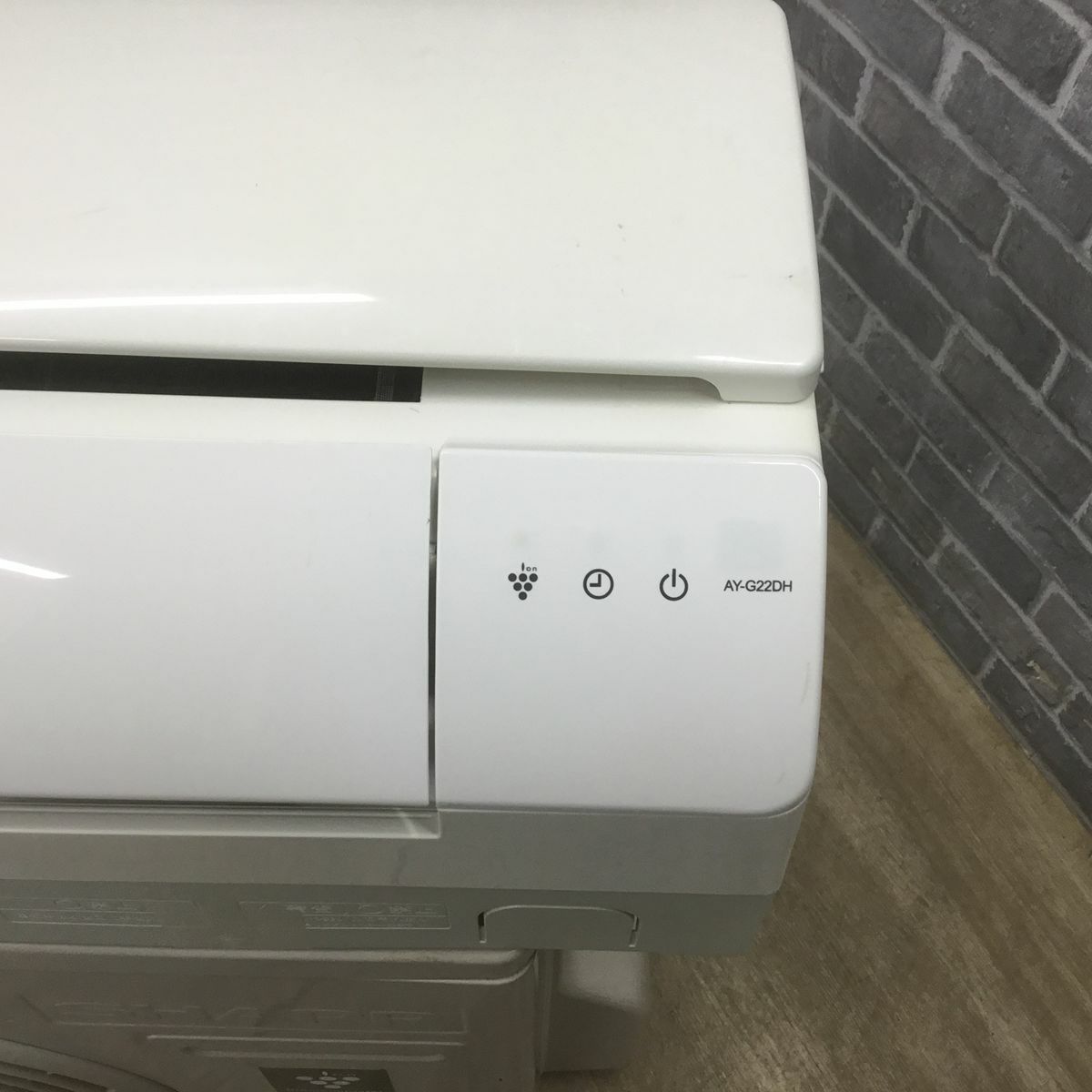 シャープ エアコン 2.2kw プラズマクラスター搭載 ホワイト AY-G22DH 2018年製