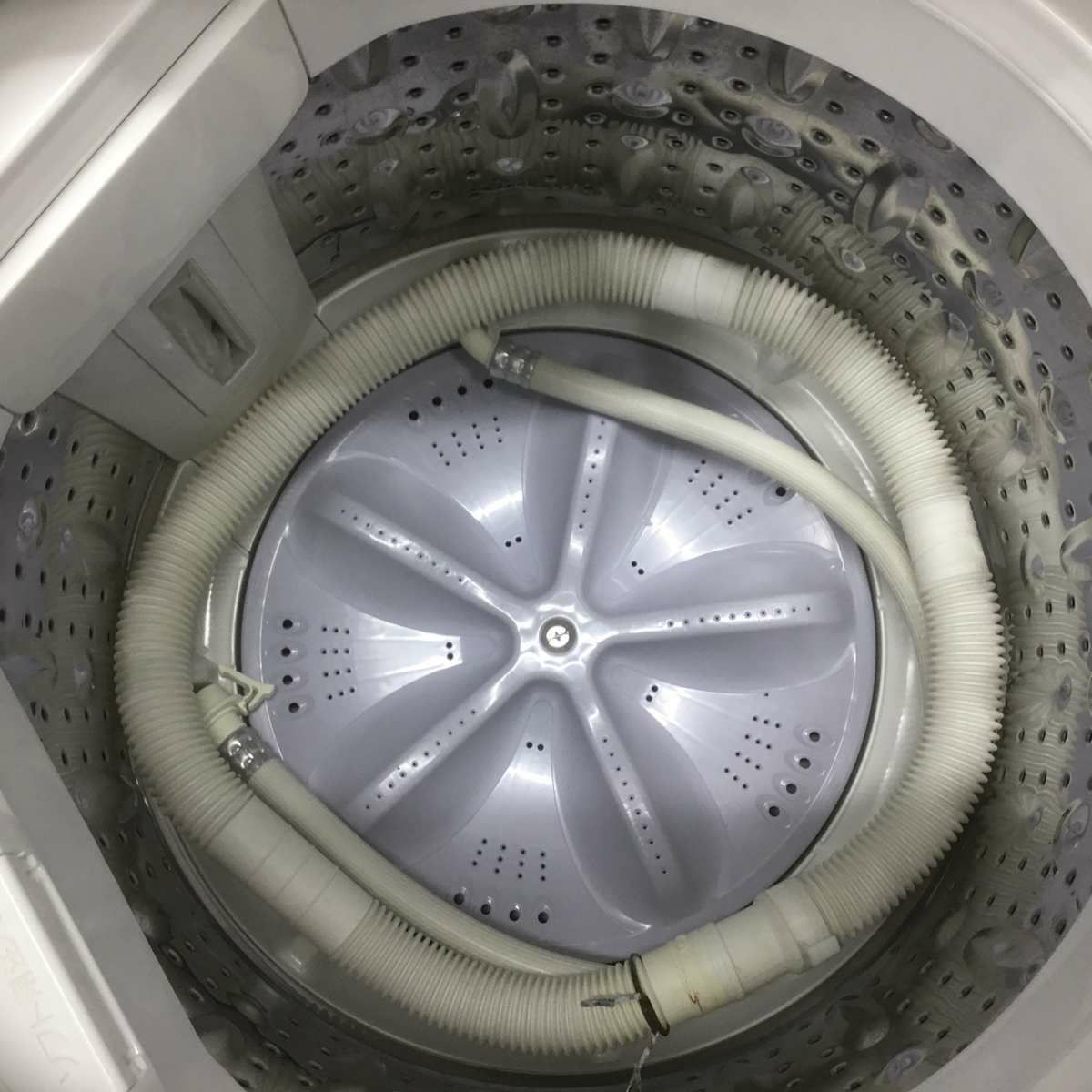 シャープ 洗濯機 4.5kg 縦型 ホワイト ES-G45RC 2016年製