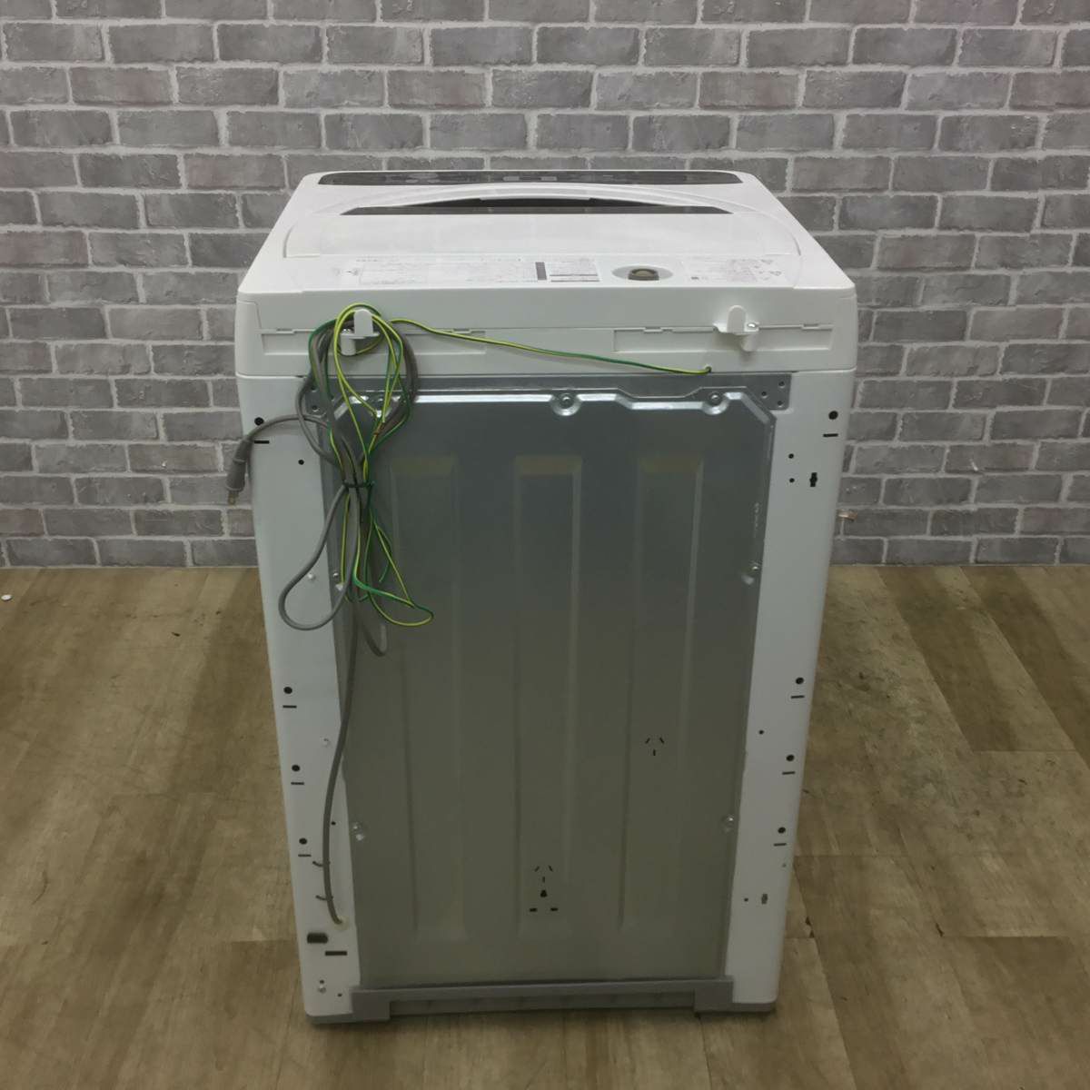 シャープ 洗濯機 4.5kg 縦型 ホワイト ES-G45RC 2016年製