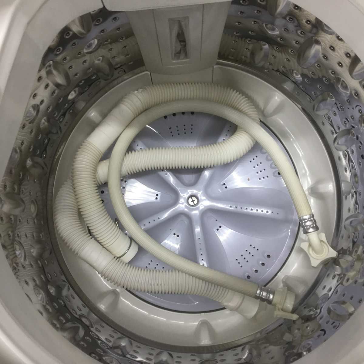 シャープ 洗濯機 4.5kg 縦型 ホワイト ES-GE4C-T 2019年製