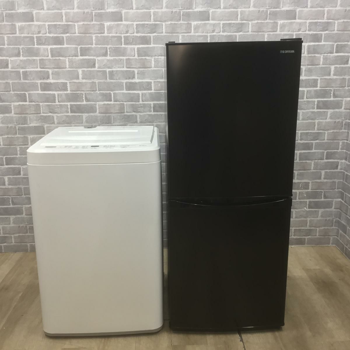 家電2点セット アイリスオーヤマ 冷蔵庫 142L ヤマダセレクト 洗濯機 6.0kg