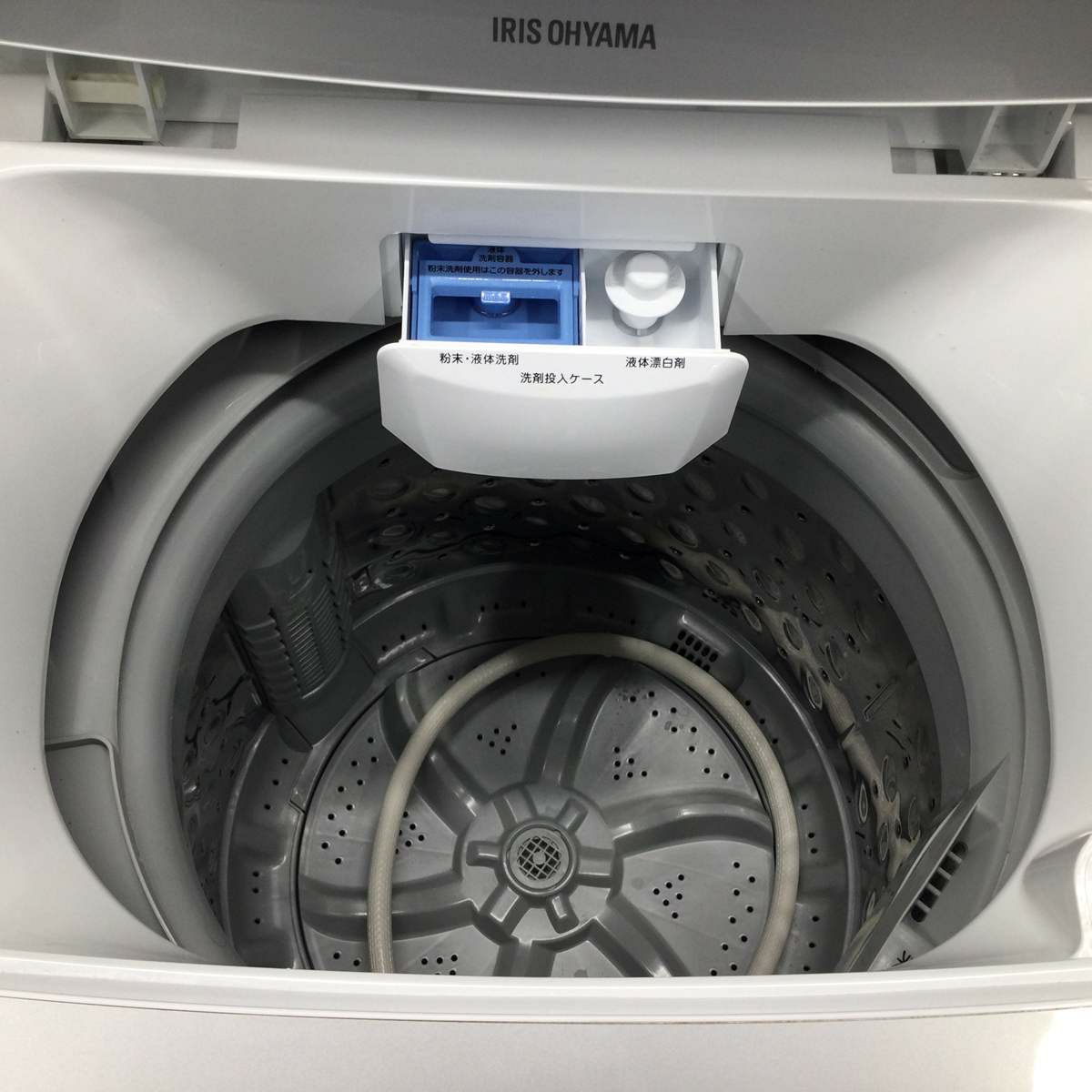 アイリスオーヤマ 洗濯機 5.0kg 縦型 ホワイト IAW-T502E 2019年製