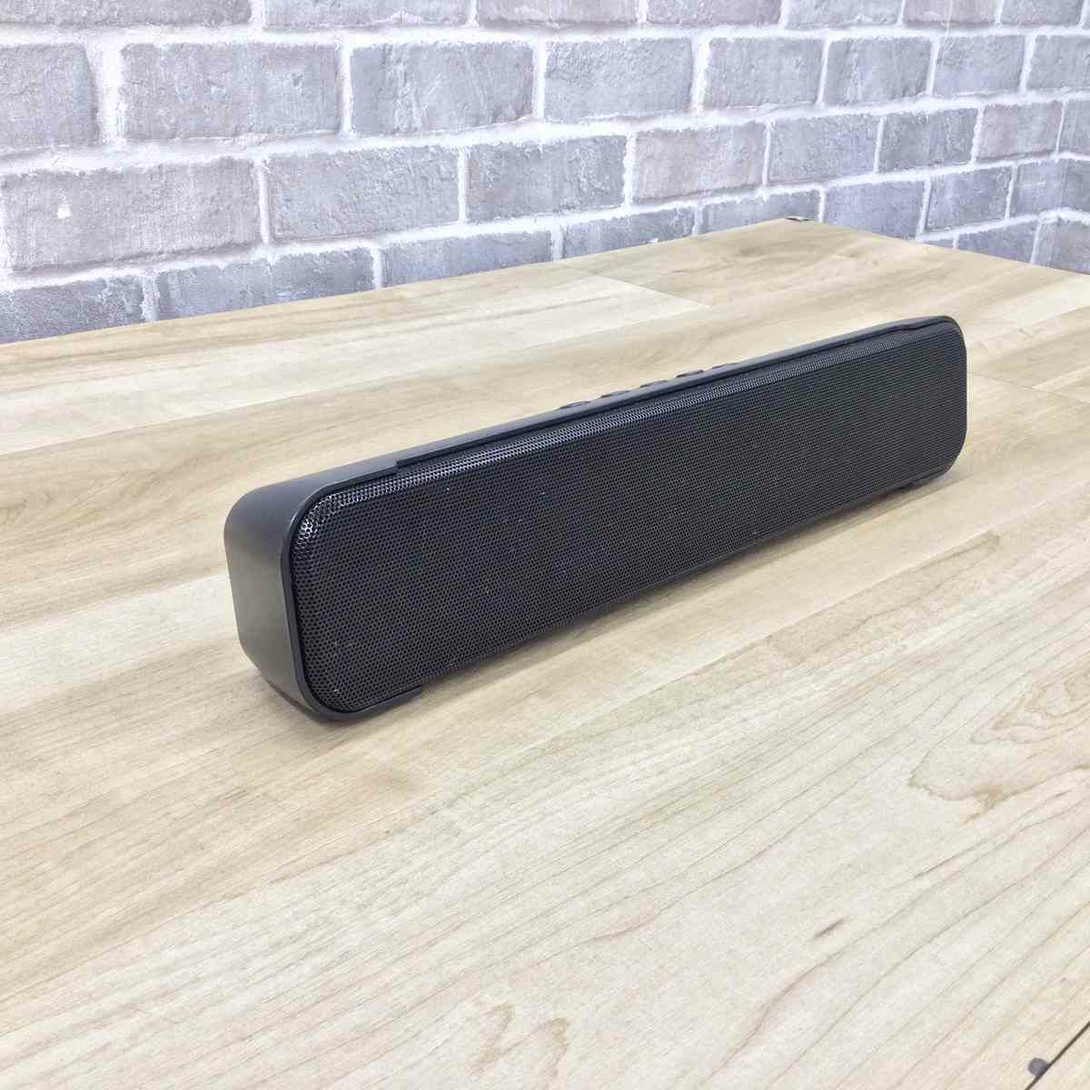 AZUMA ワイド Bluetooth スピーカー 【本体のみ】 ブラック GRV-WS01