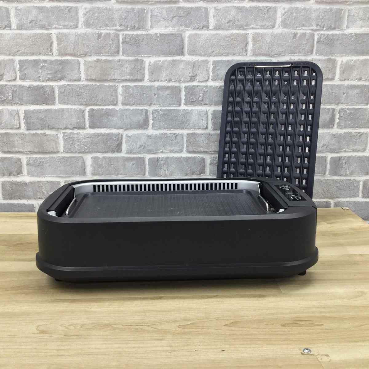 アズマ 2枚組吸煙グリル ホットプレート ブラック EHPARC-CSL2 2022年製