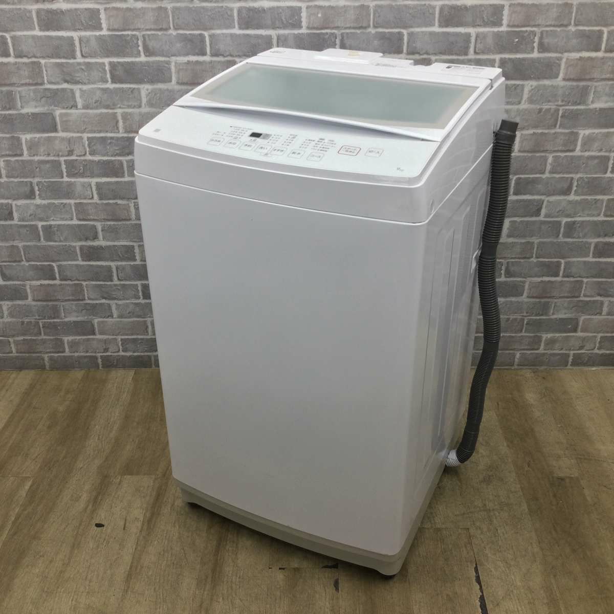 ニトリ 洗濯機 9.0kg 縦型 ホワイト NTR90-W 2022年製