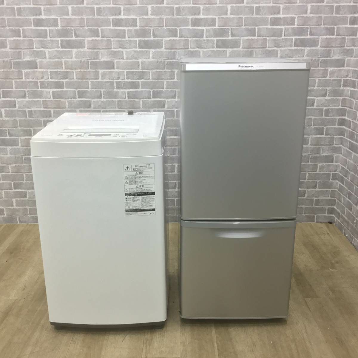 家電2点セット パナソニック 冷蔵庫 138L 東芝 洗濯機 4.5kg