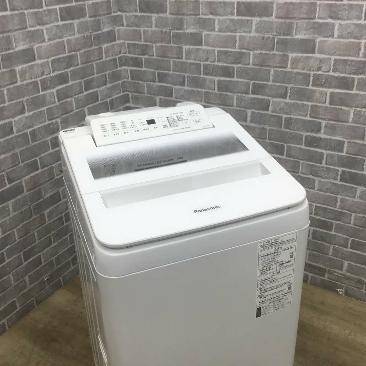 パナソニック 洗濯機 7.0kg 縦型 ホワイト NA-FA70H7 2018年製