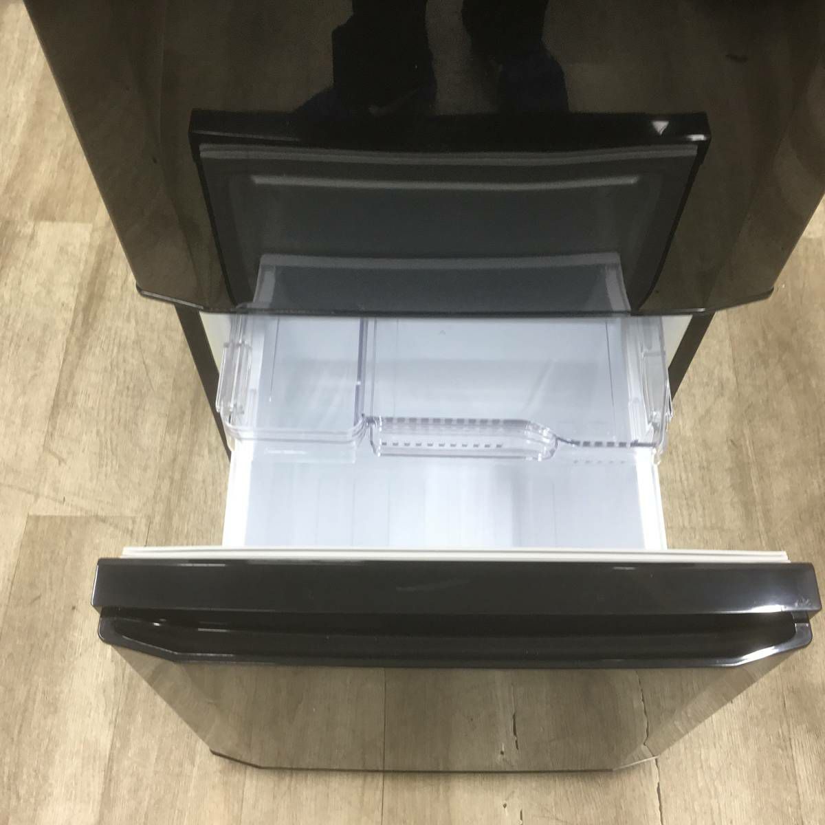 三菱電機 冷蔵庫 2ドア 146L 右開き ブラック MR-P15Z-B1 2016年製