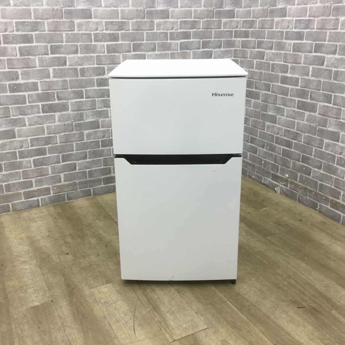 ハイセンス 冷蔵庫 2ドア 93L 右開き ホワイト HR-B95A 2018年製